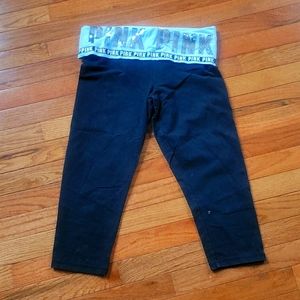Victoria Secret pink yoga capris.